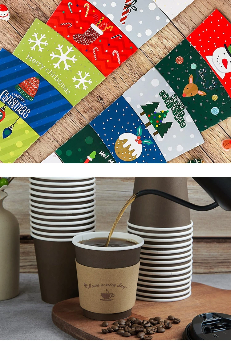 Disposable Cup Paper Coffee Custom Cup Sleeve