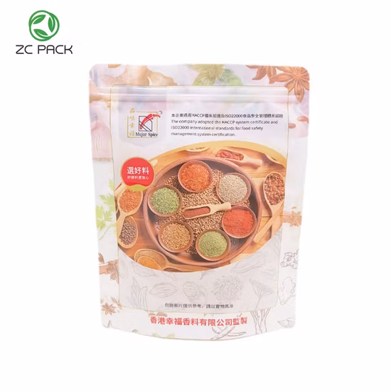 Impressão personalizada de plástico brilhante/fosco para alimentos de padaria, bolsa ziplock para embalagem de pão, saco de papel com janela transparente