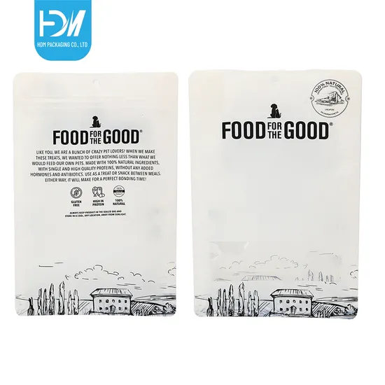 Saco de papel aberto de dois lados selado a quente para saco de embalagem de sanduíche de hambúrguer de alimentos